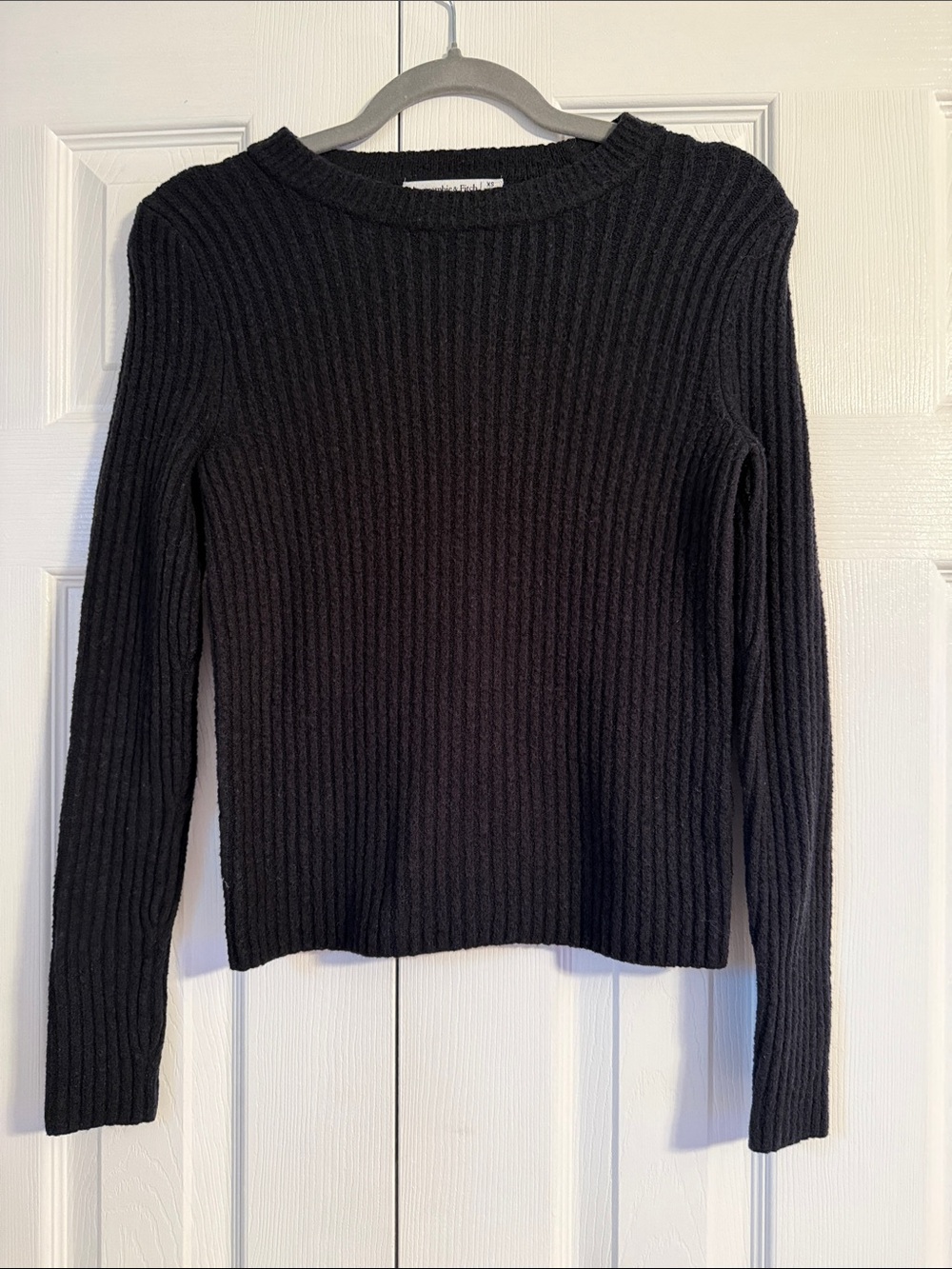 Abercrombie & Fitch Ribbed Soft Skim Sweater